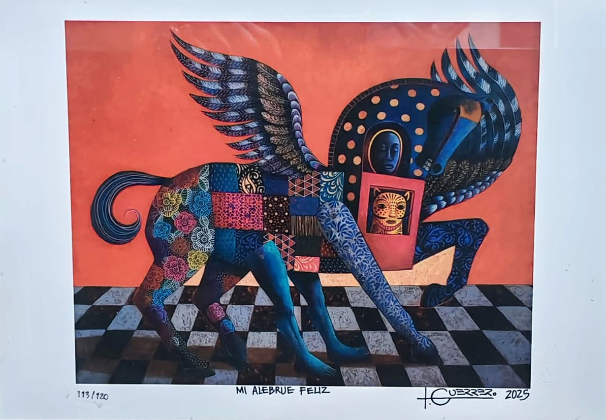 Obra "Mi Alebrije feliz" - Ignacio Guerrero
