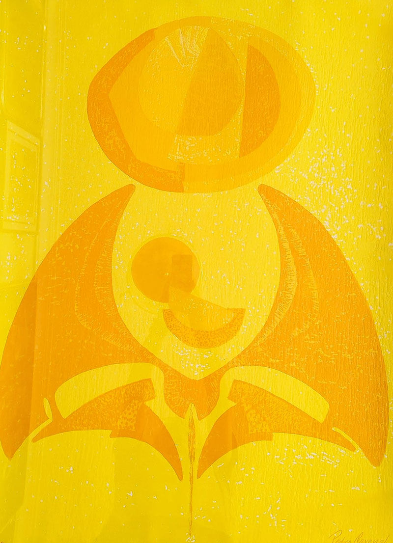 Obra "Canto solar" - Pedro Coronel