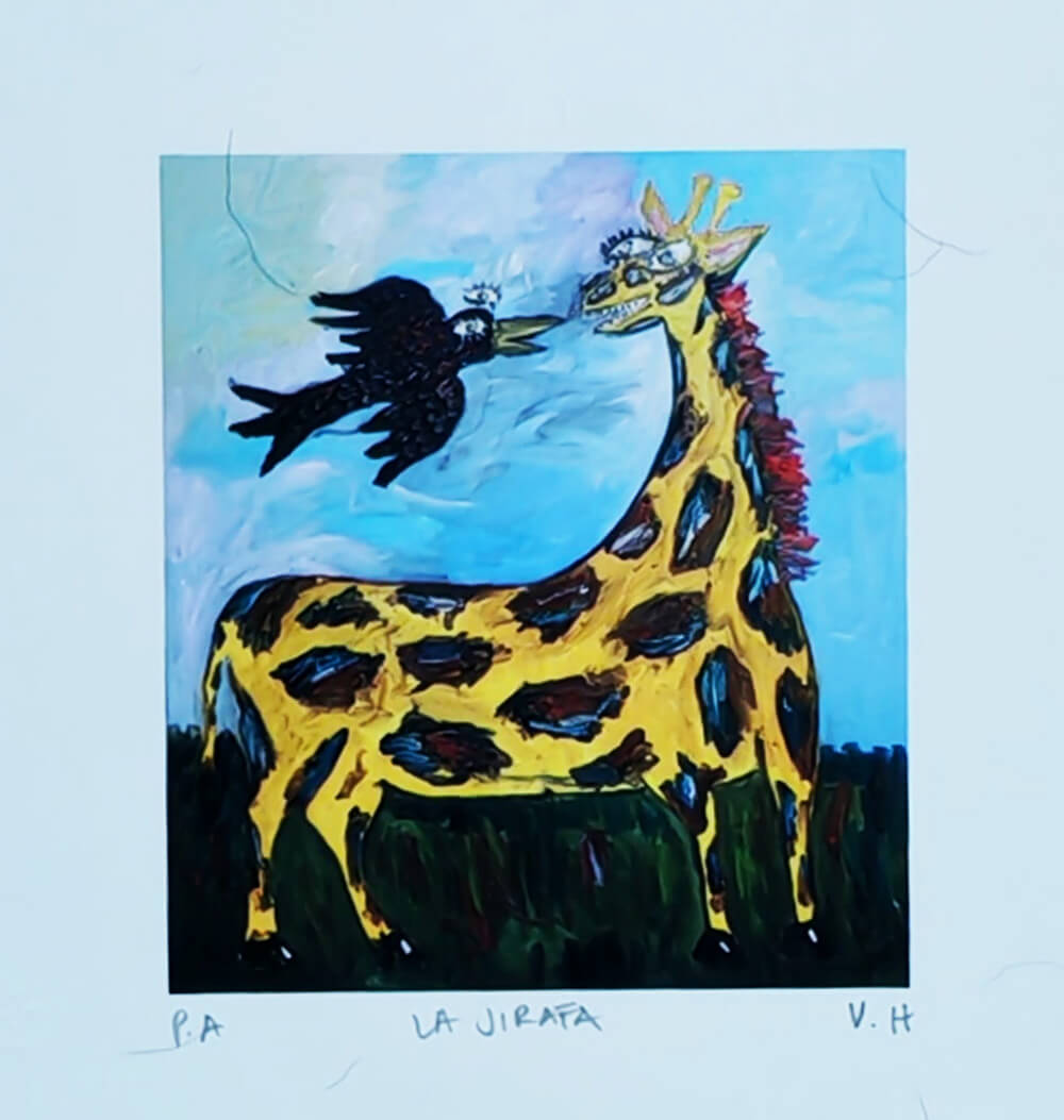 Obra "La Jirafa" - Víctor Hugo Pérez