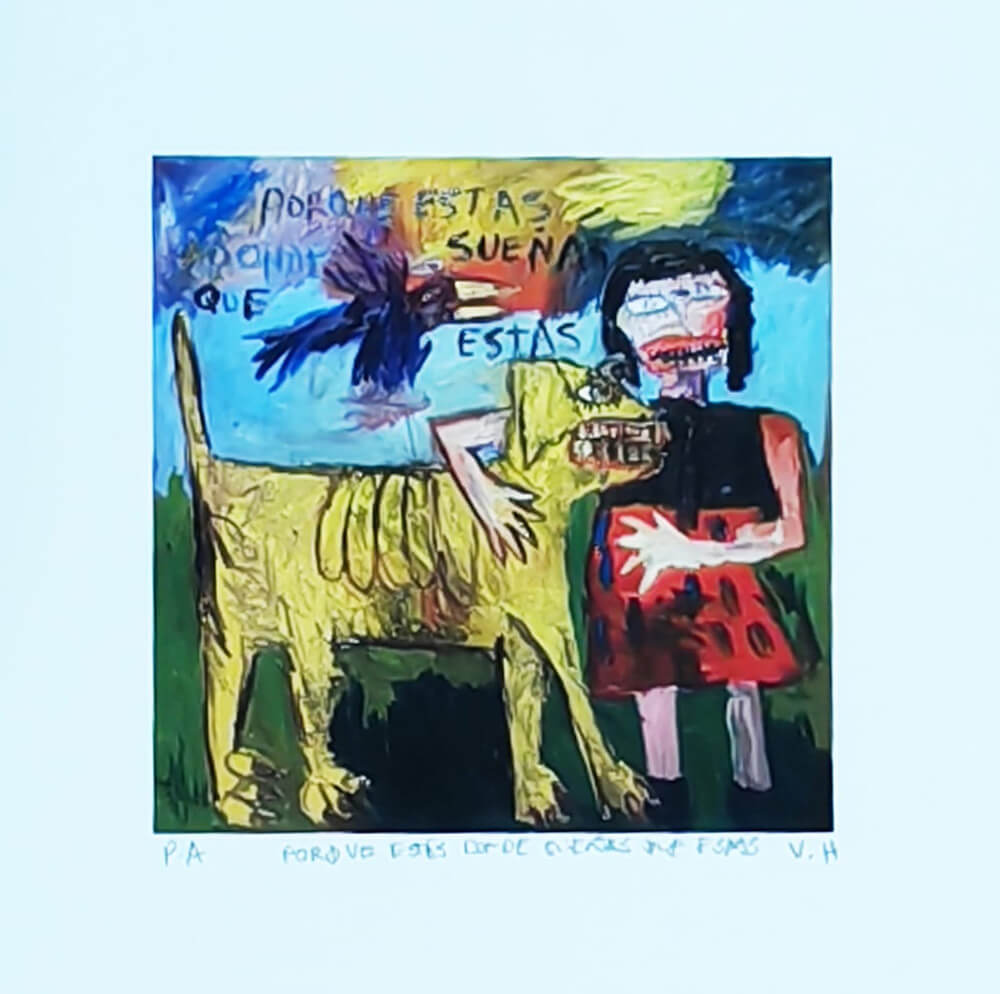 Obra "Porque estás donde sueñas que estás" - Víctor Hugo Pérez